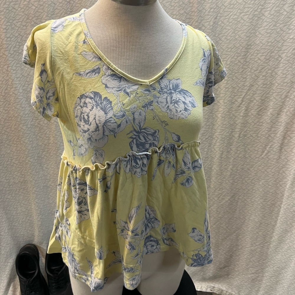Glitzy girlz baby doll top